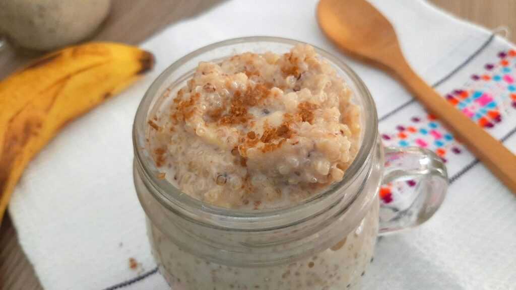 Porridge de quinoa y plátano