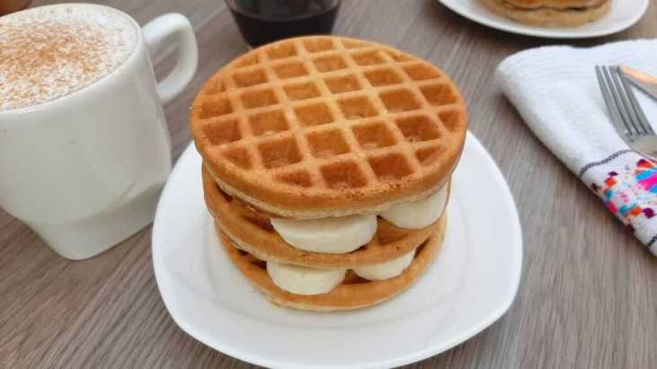 Waffles integrales con avena – ¡solo 90 calorías cada uno! – Nutrimentando